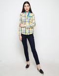 LGS Women Plaid Shirt