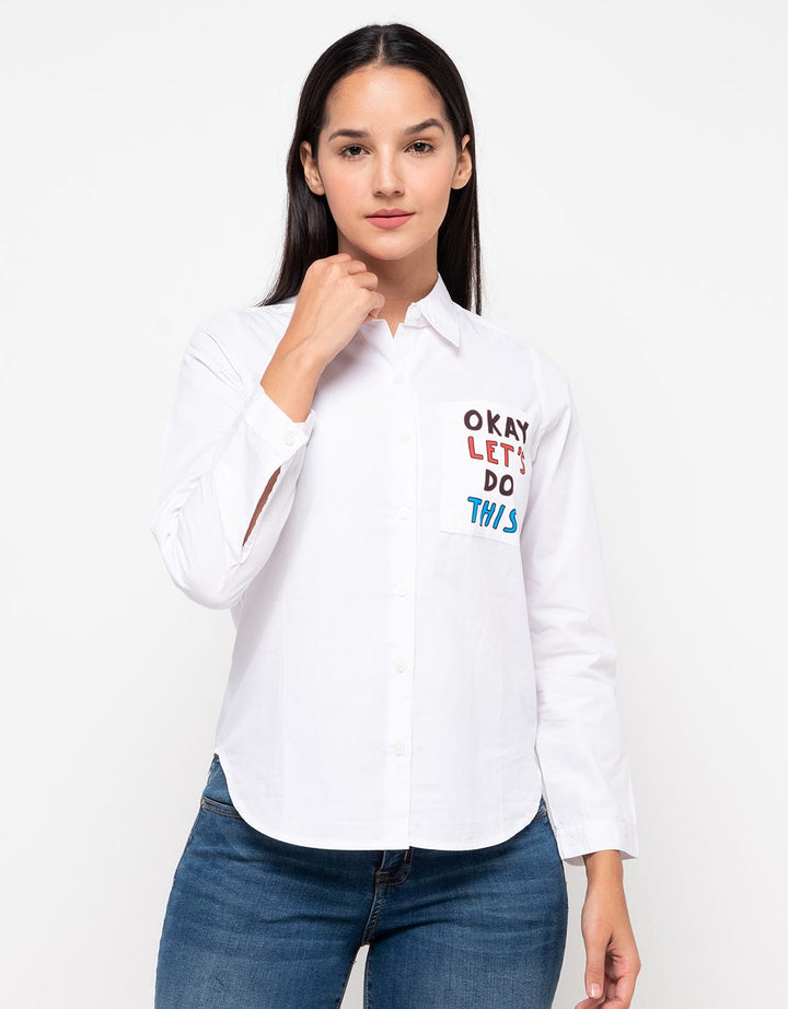 LGS Women Kemeja Lengan Panjang