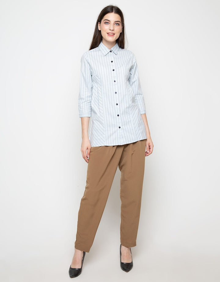 LGS Women Stripe Print Shirt