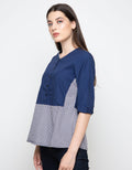 LGS Women Plaid Print Shirt