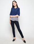 LGS Women Plaid Print Shirt