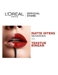 L'Oreal Liquid Lipstick Rouge Signature - 136 Armored