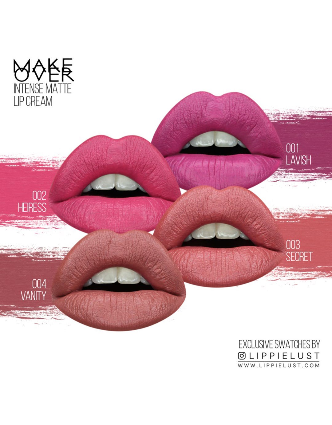 MAKE OVER Intense Matte Lip Cream 019 Vogue 6,5 g