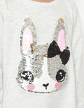 LS SEQUIN BUNNY
