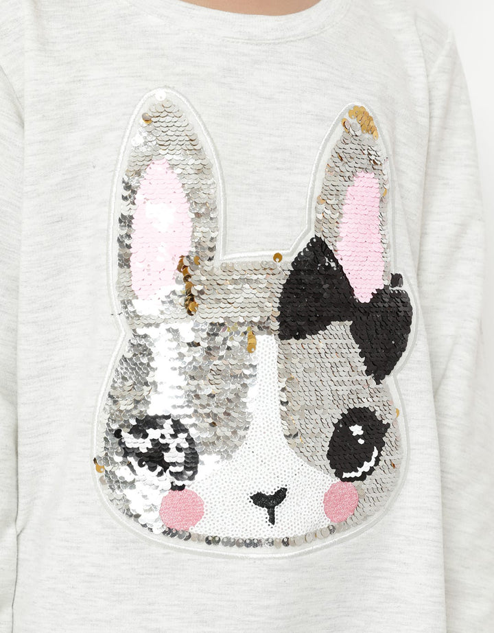 LS SEQUIN BUNNY