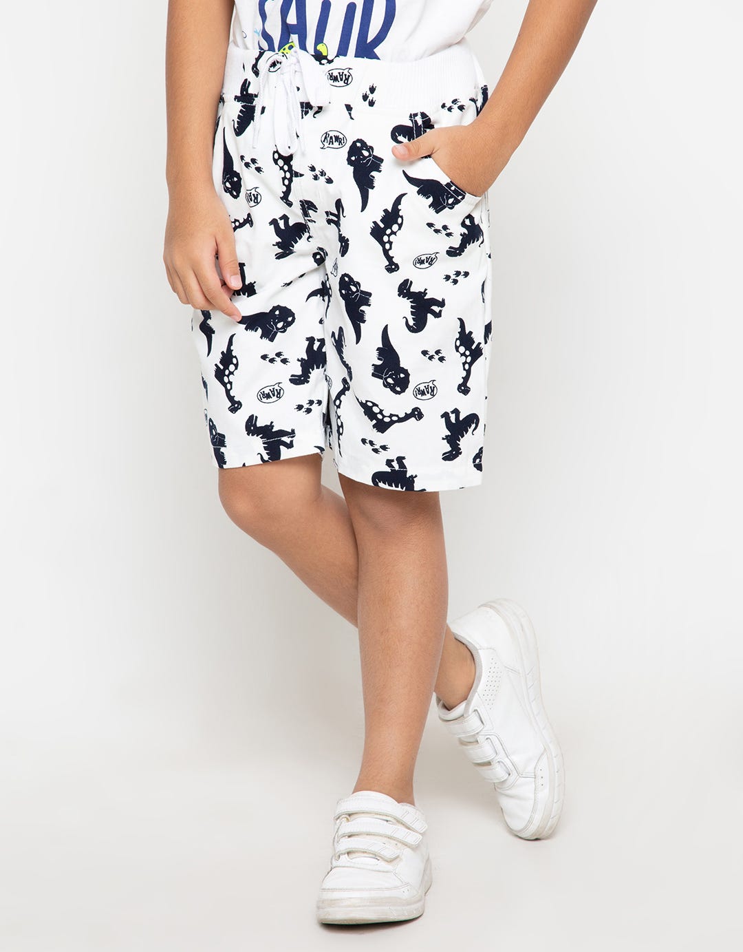 CROP WOVEN DINO FP