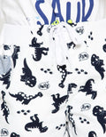 CROP WOVEN DINO FP