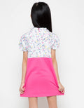 Little M Dress Aksen Print & Patch Unicorn