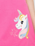 Little M Dress Aksen Print & Patch Unicorn