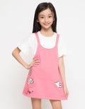 Little M Dress Overall Bunny Hey Girls