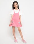 Little M Dress Overall Bunny Hey Girls