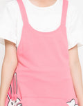 Little M Dress Overall Bunny Hey Girls