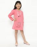 Padded Cat Pocket Dress