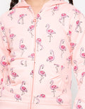 JKT PRINT FLAMINGO