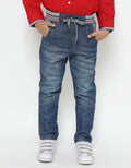 LONG DENIM REG RIB N