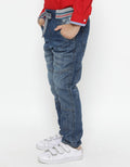 LONG DENIM REG RIB N