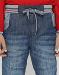 LONG DENIM REG RIB N