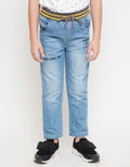 LONG DENIM REG RIB P