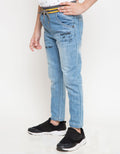 LONG DENIM REG RIB P