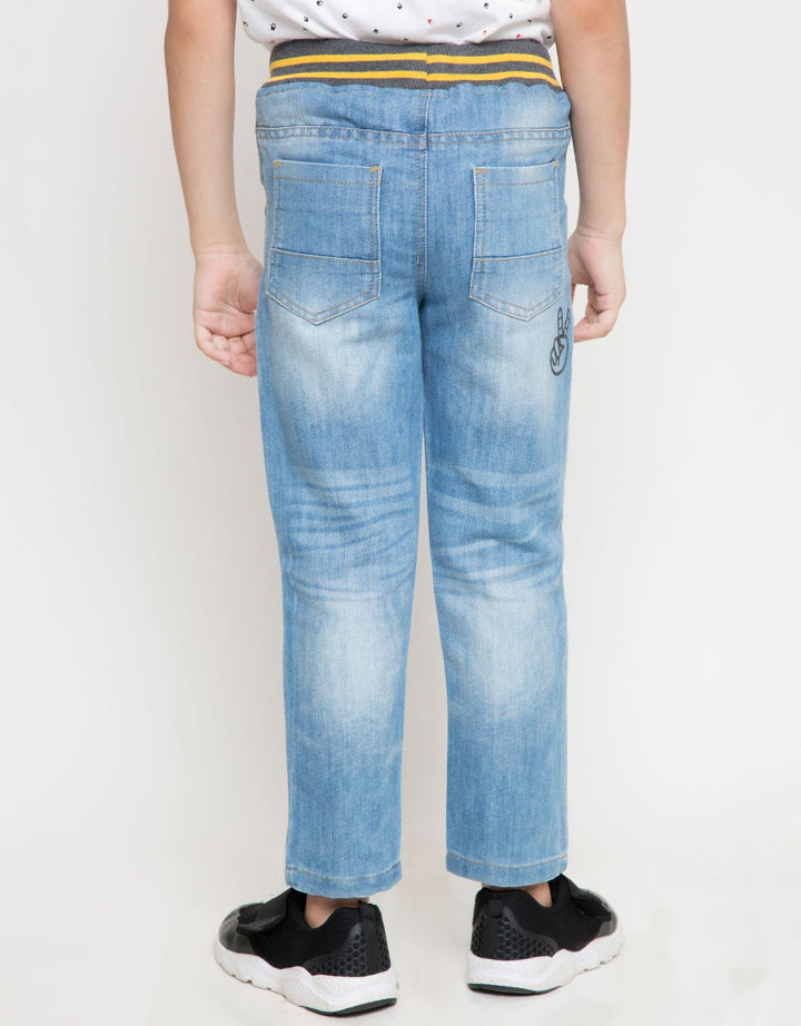 LONG DENIM REG RIB P