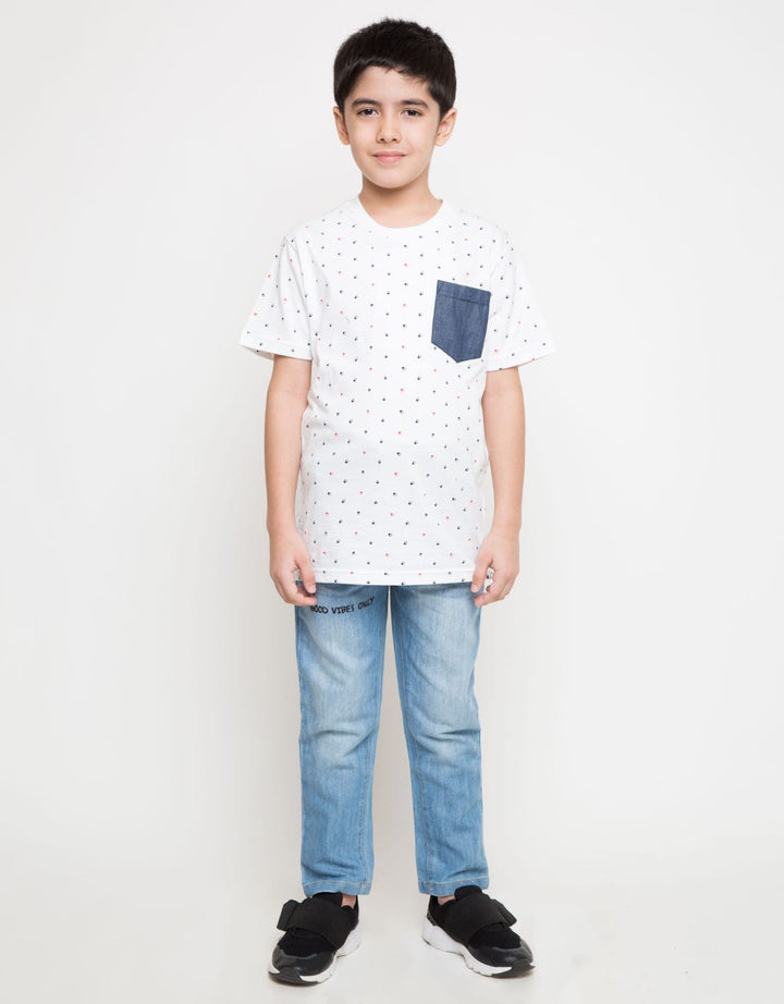 LONG DENIM REG RIB P