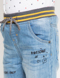 LONG DENIM REG RIB P