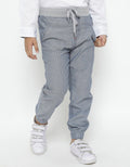 LONG WOVEN JOGGER RI