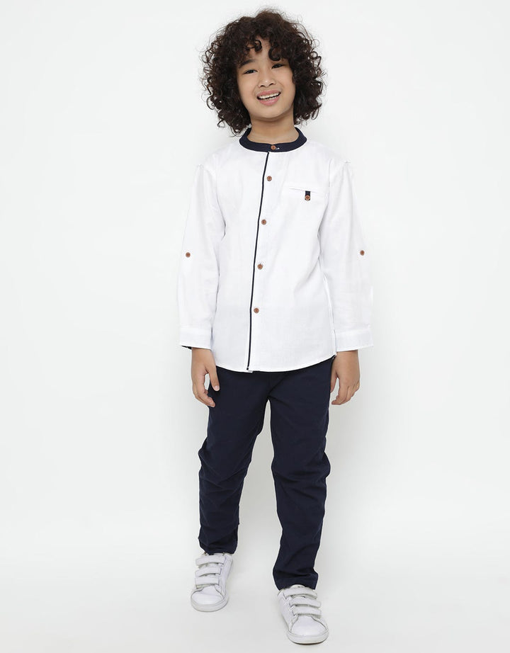 LS SHIRT HAI SOLID