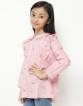 Little M Unicorn Salur Blouse Anak Perempuan