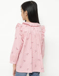 Little M Unicorn Salur Blouse Anak Perempuan