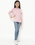 Little M Unicorn Salur Blouse Anak Perempuan
