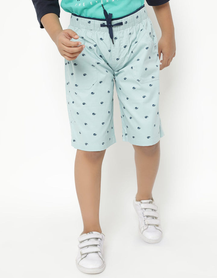 SHORT PANTS CROP WOV