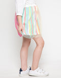Little M Rainbow Tile Skort