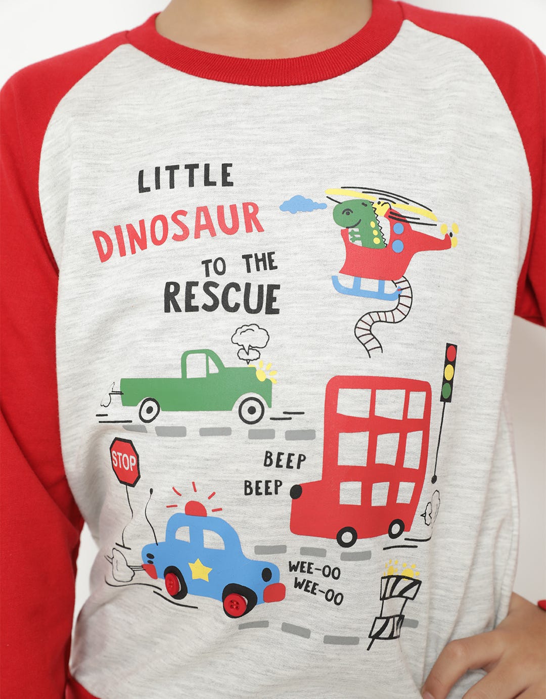 LS SWEATER RAGLAN IN