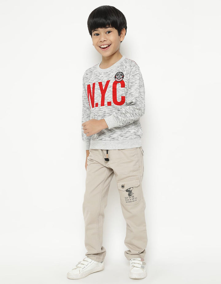 FLO PATTERN SWEATSHIRT 