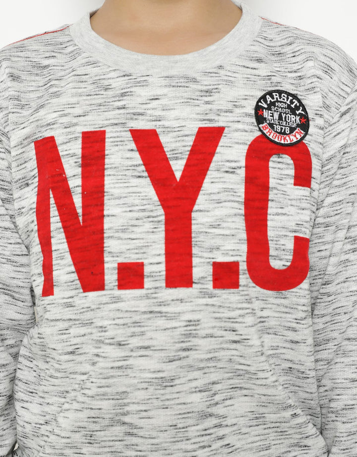 FLO PATTERN SWEATSHIRT 