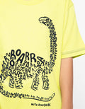 SS TSHIRT DINO FLOCK