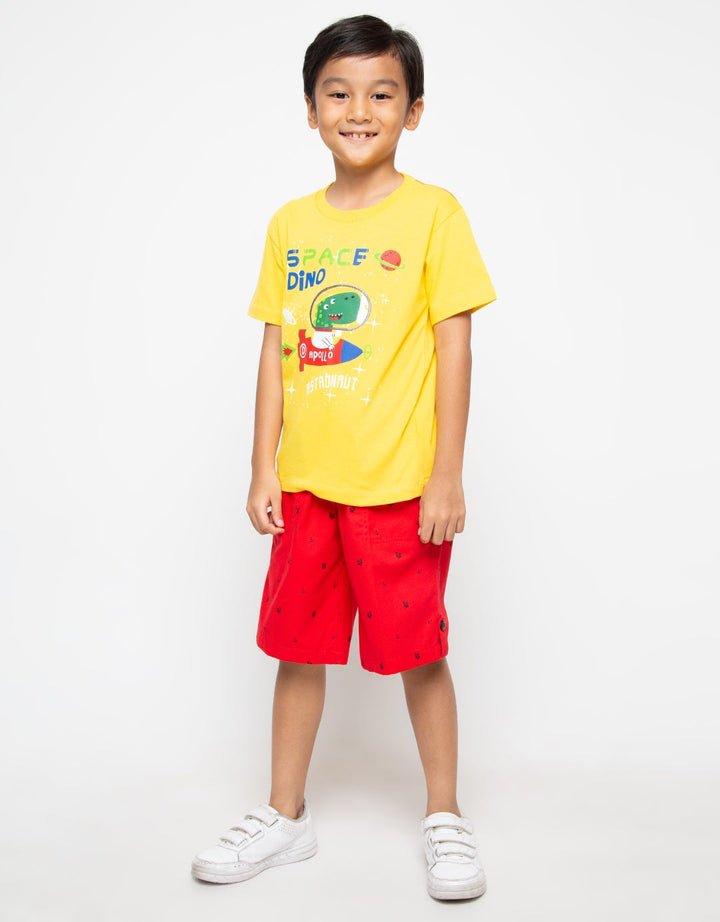 SS TSHIRT DINO SPACE