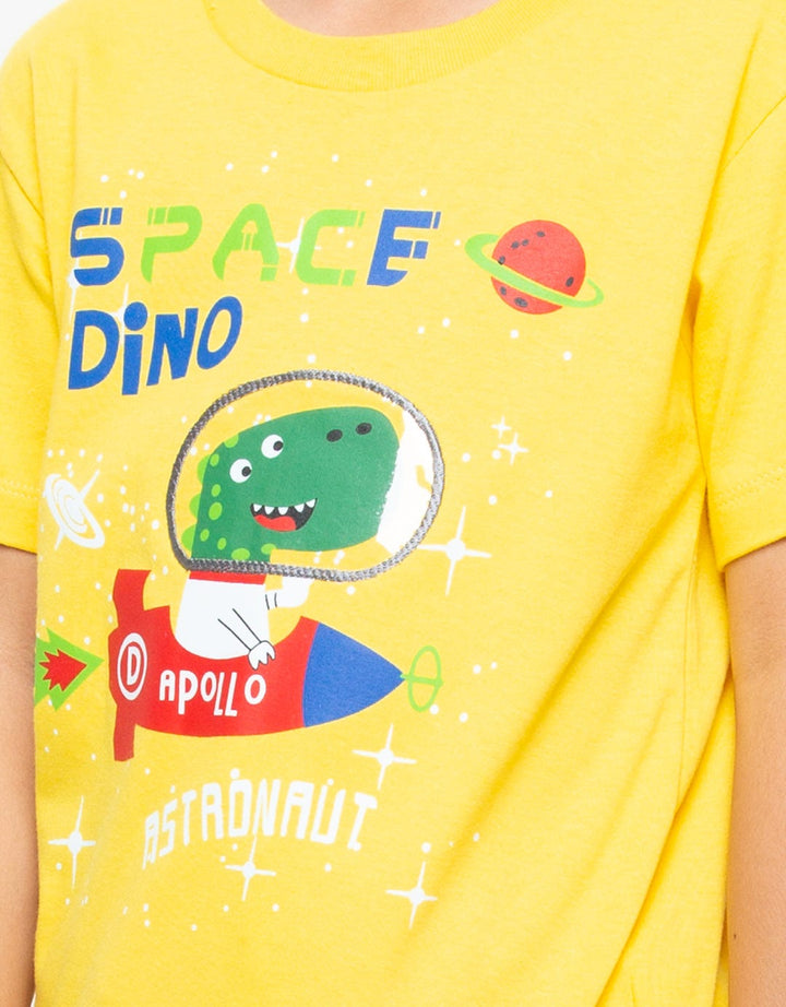 SS TSHIRT DINO SPACE