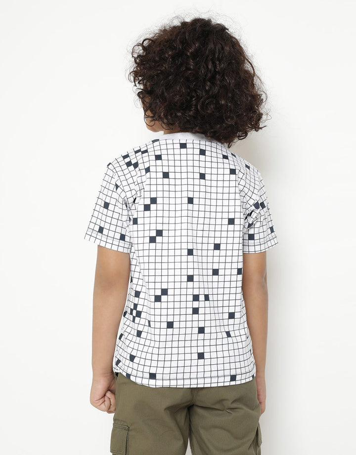 SS TSHIRT FP CHECKED