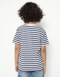 SS TSHIRT STRIPE AST