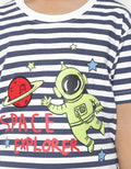 SS TSHIRT STRIPE AST