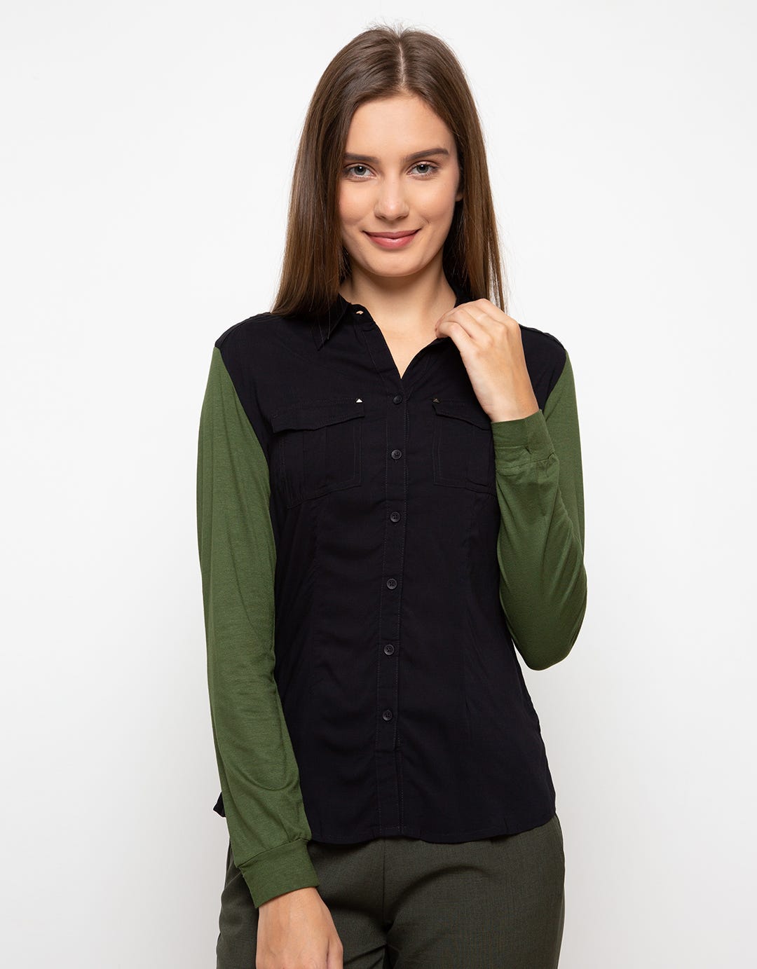 Logo Jeans Army Shirt