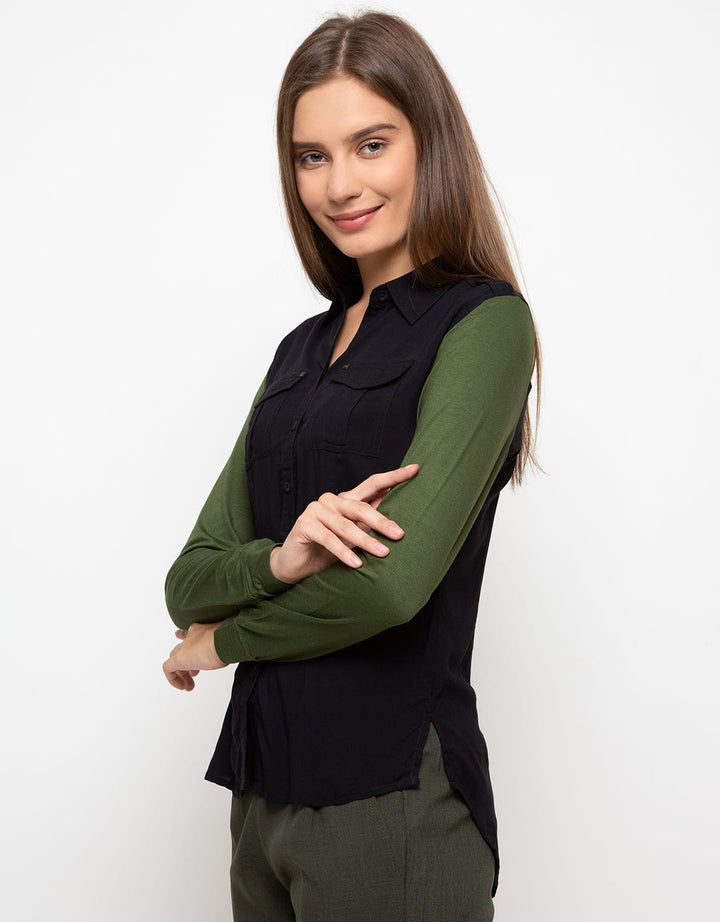 Logo Jeans Army Shirt