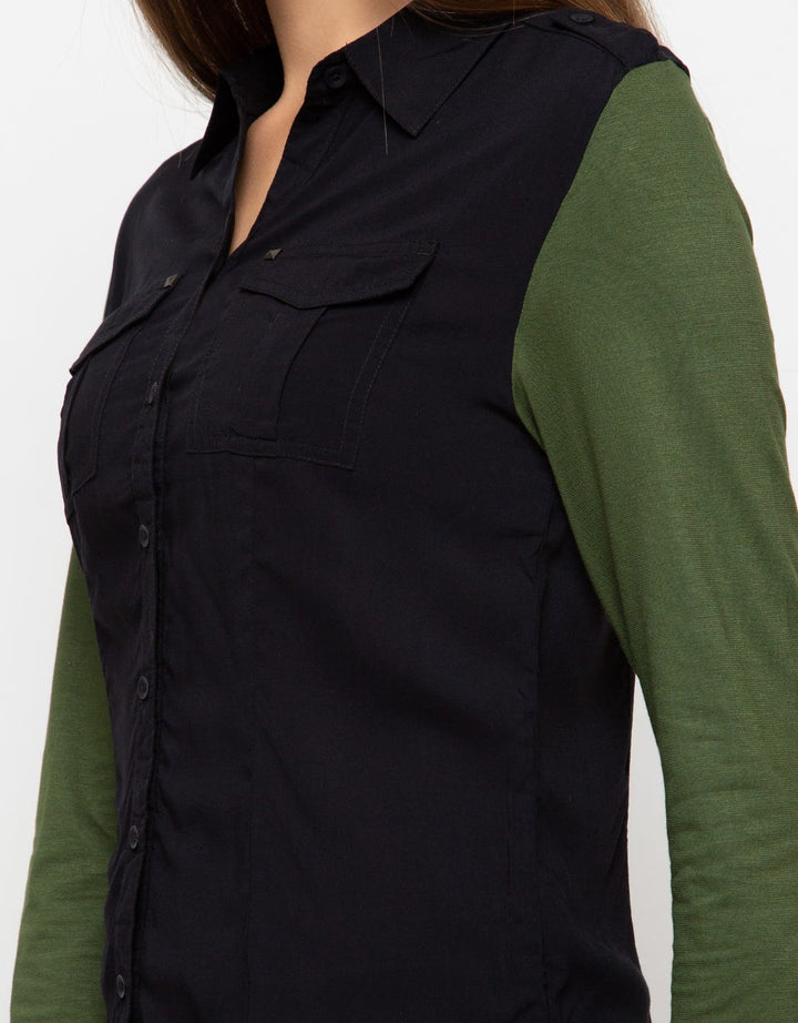 Logo Jeans Army Shirt