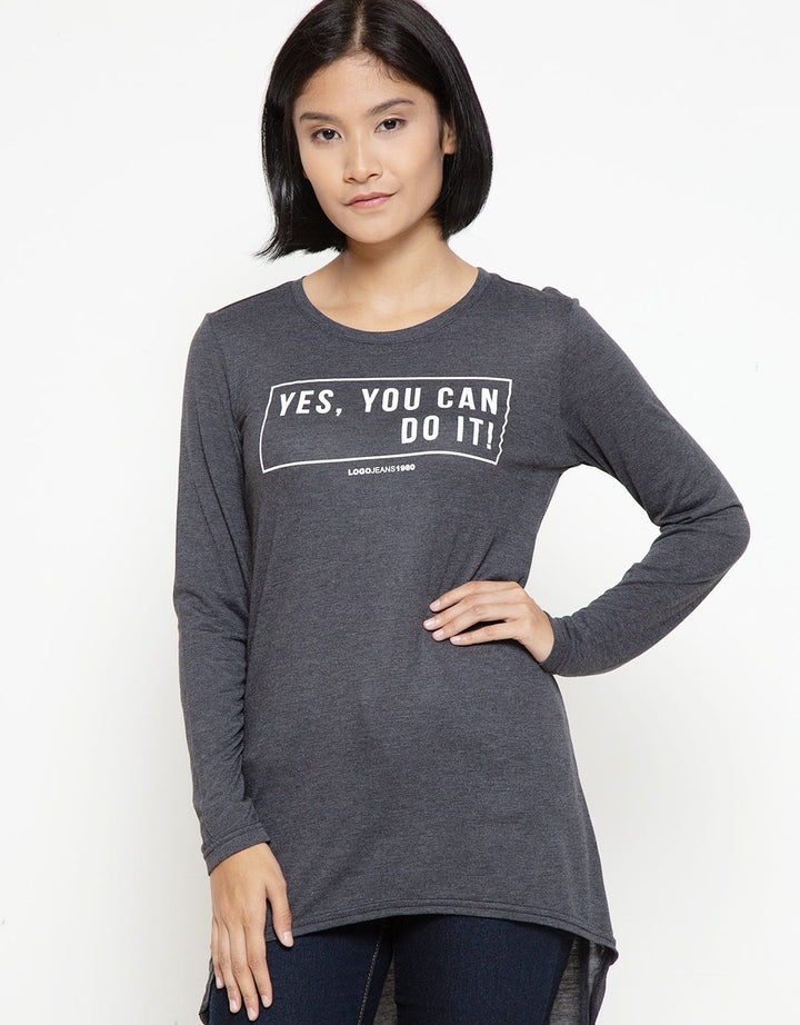 Logo Jeans Blouse Noil Tee
