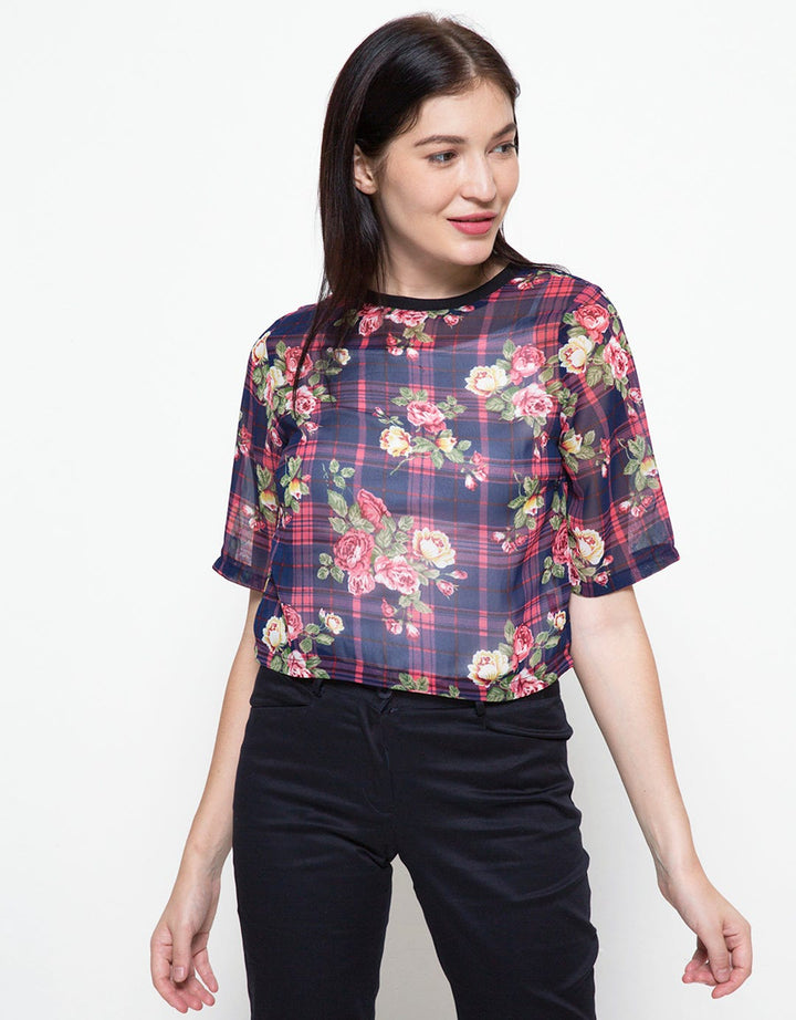 Regate Rose Women's Blouse Jeans Logo