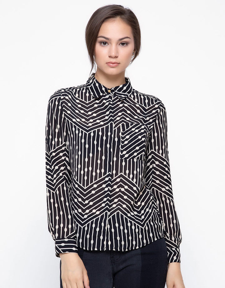Logo Jeans Cable Shirt