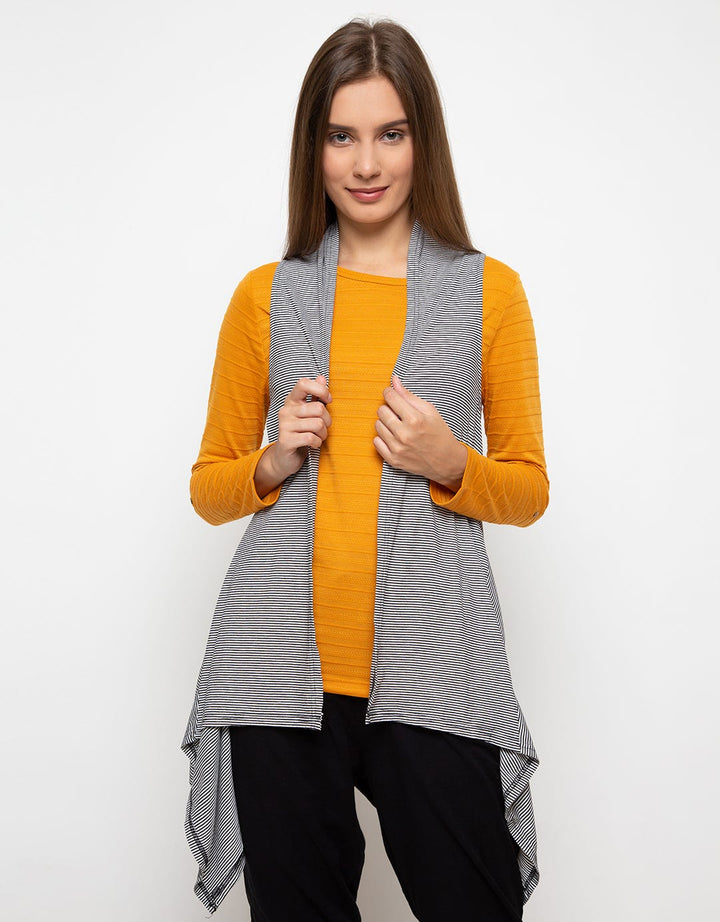 Logo Jeans Cinnamon Sleeveless Cardigan