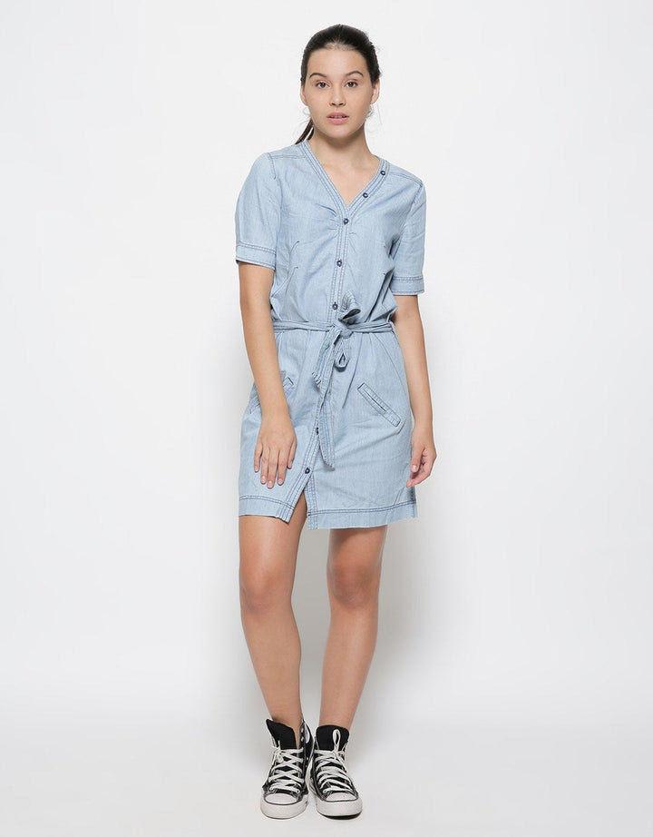 Jeans Dress Len Logo